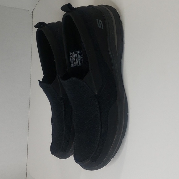 Skechers 65032 Relaxed Fit Harper Slip On Men's Shoes Black size 12 - Picture 6 of 8